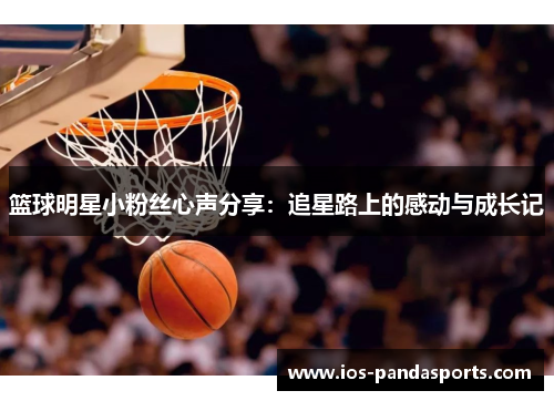 篮球明星小粉丝心声分享：追星路上的感动与成长记